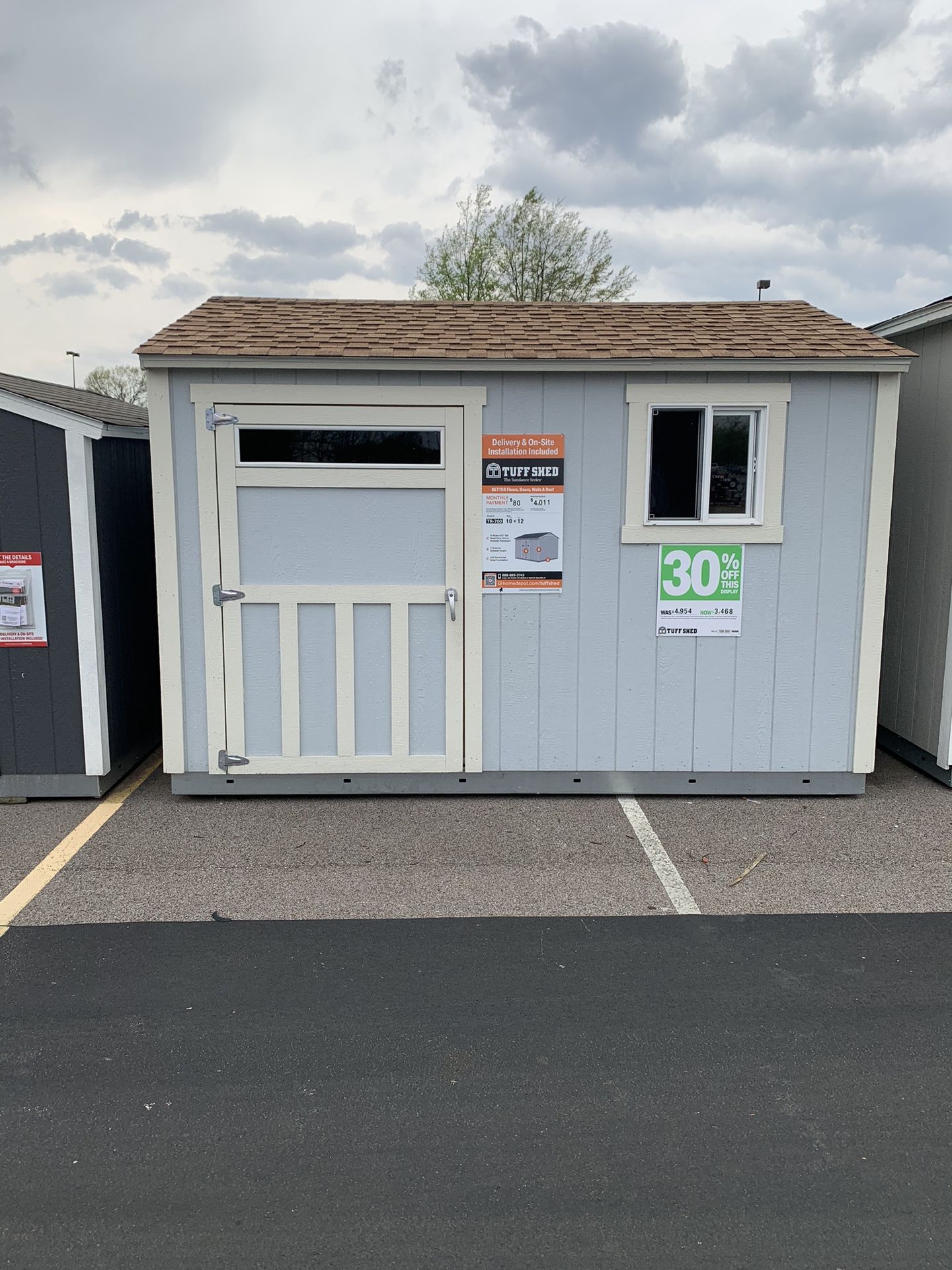 TUFF SHED 30% OFF!