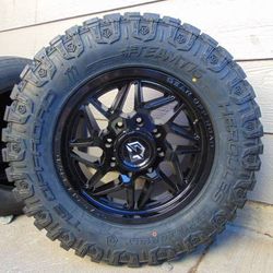 18X9 Black Gear Off Road Rims LT 33 12.50 18 Hercules MT Tires *8X170* *FORD* *F250/F350**EXCURSION*
