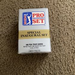 Old Golf Cards Opened 