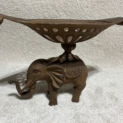 Antique Cast Iron Elephant 