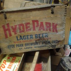 Hyde Park Beer Crate 1942 