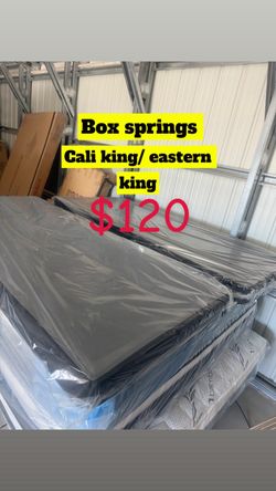 Eastern king box springs