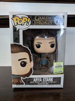 Arya Stark Game of Thrones Assassin Funko Pop 2019 Spring Convention exclusive