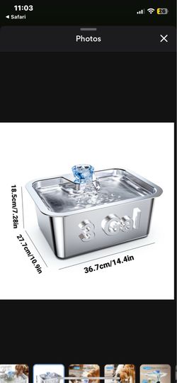 🐾 Pet Water Fountain – Because Apparently Your Dog Has Standards Now