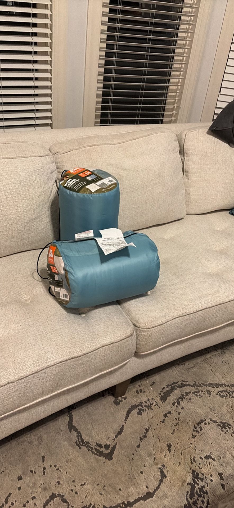 2 BRAND NEW SLEEPING BAGS FOR $15 EACH OR BOTH FOR $25