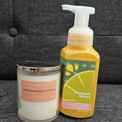 Pineapple Mango Bath And Body Works