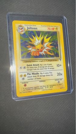Pokemon Cards Legendary Collection Jolteon Holo