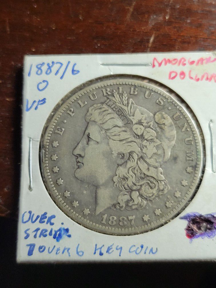 1887/6 Morgan Dollar Vam2