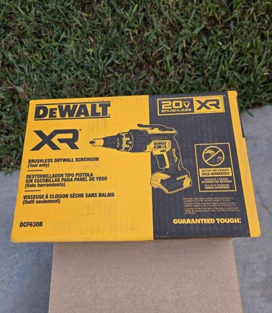 Dewalt 20v Drywall Gun Brushless XR Brand New Tool Only