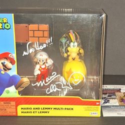 🔥Charles Martinet autographed action figure JSA COA🔥