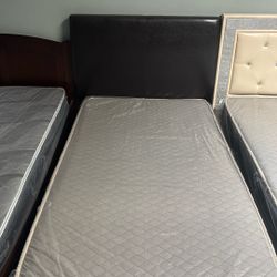 Twin Bed With Mattress 