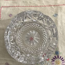Vintage Crystal Coaster