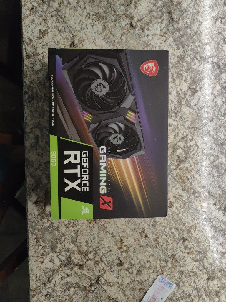 Nvidia Msi GeForce Rtx 3060 12gb Gddr6