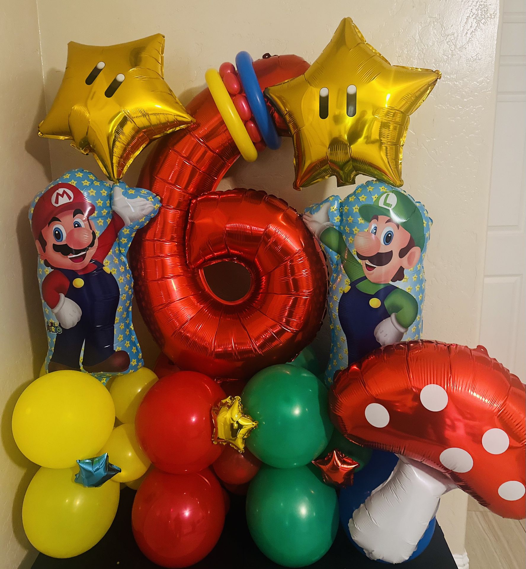 Super Mario Birthday Balloon