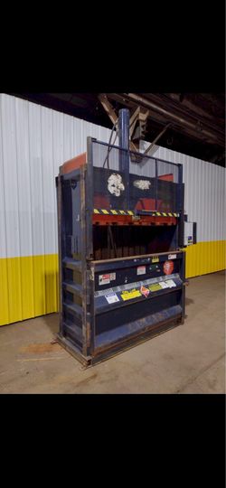 Cardboard baler