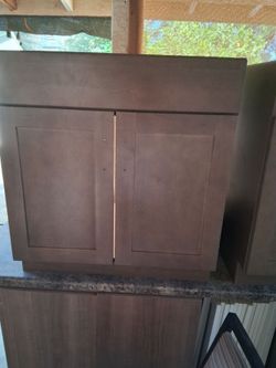 New cabinets