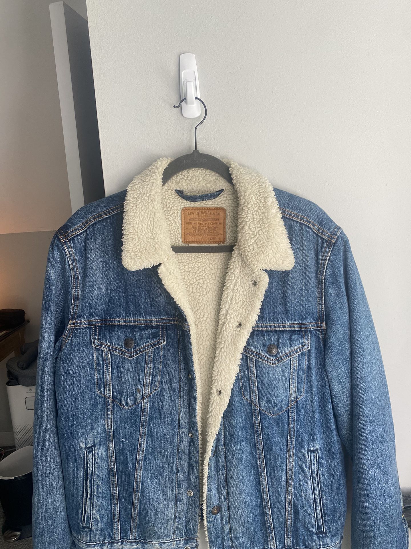 Levi’s Fur Jean Jacket