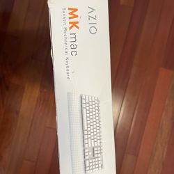 AZIO MK MAC USB BACKLIT MECHANICAL KEYBOARD WHITE MK-MAC-U01