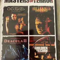 MASTERS OF TERROR 4-HORROR MOVIES (DVD)