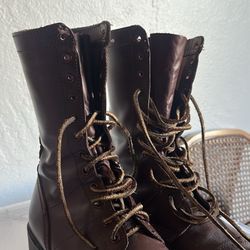 Vintage Leather Boots 