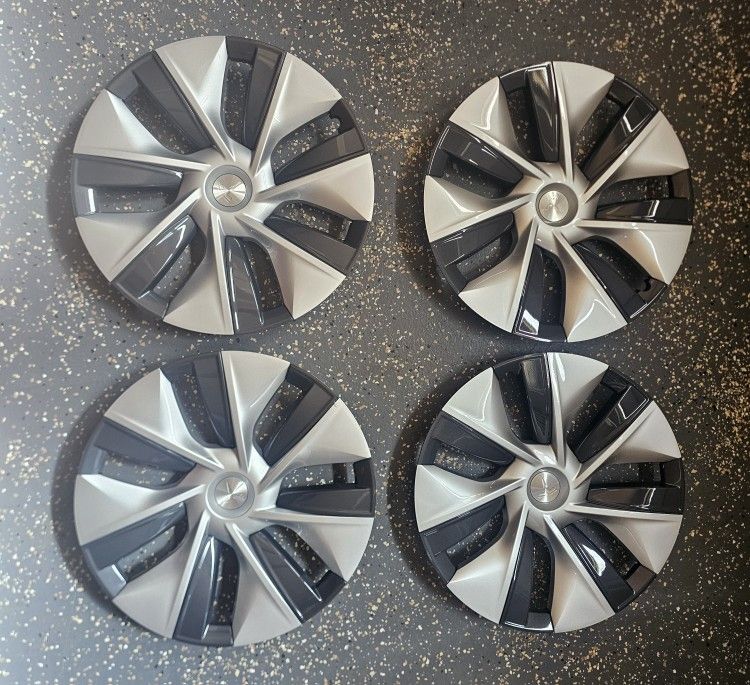 Free Tesla Model Y Original Wheel Hubcaps