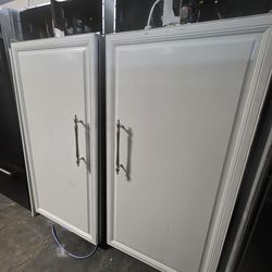 72" GE MONOGRAM COLUMNS REFRIGERATOR AND FREEZER PANEL READY