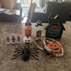 Halloween Bundle Of 9 Items Decorations