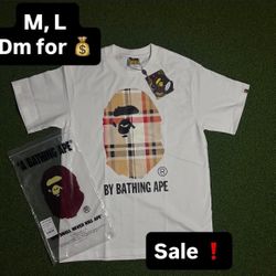 Bape X Burberry T Shirt 