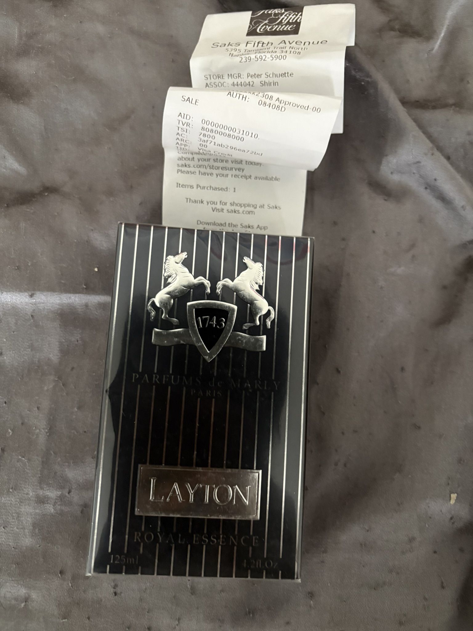 Parfums de Marly Layton – Brand New Sealed w/ Receipt