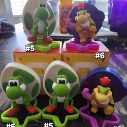 McDonald's The Super Mario Galaxy Movie Toys 