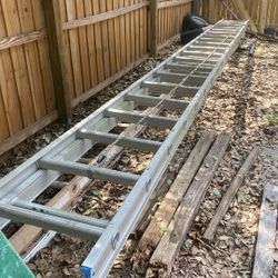 40 foot aluminum ladder 22 years old