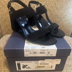 ❤️ Authentic LV Louis Vuitton Bahiana Suede Sandal Wedge Size 37.5 ❤️