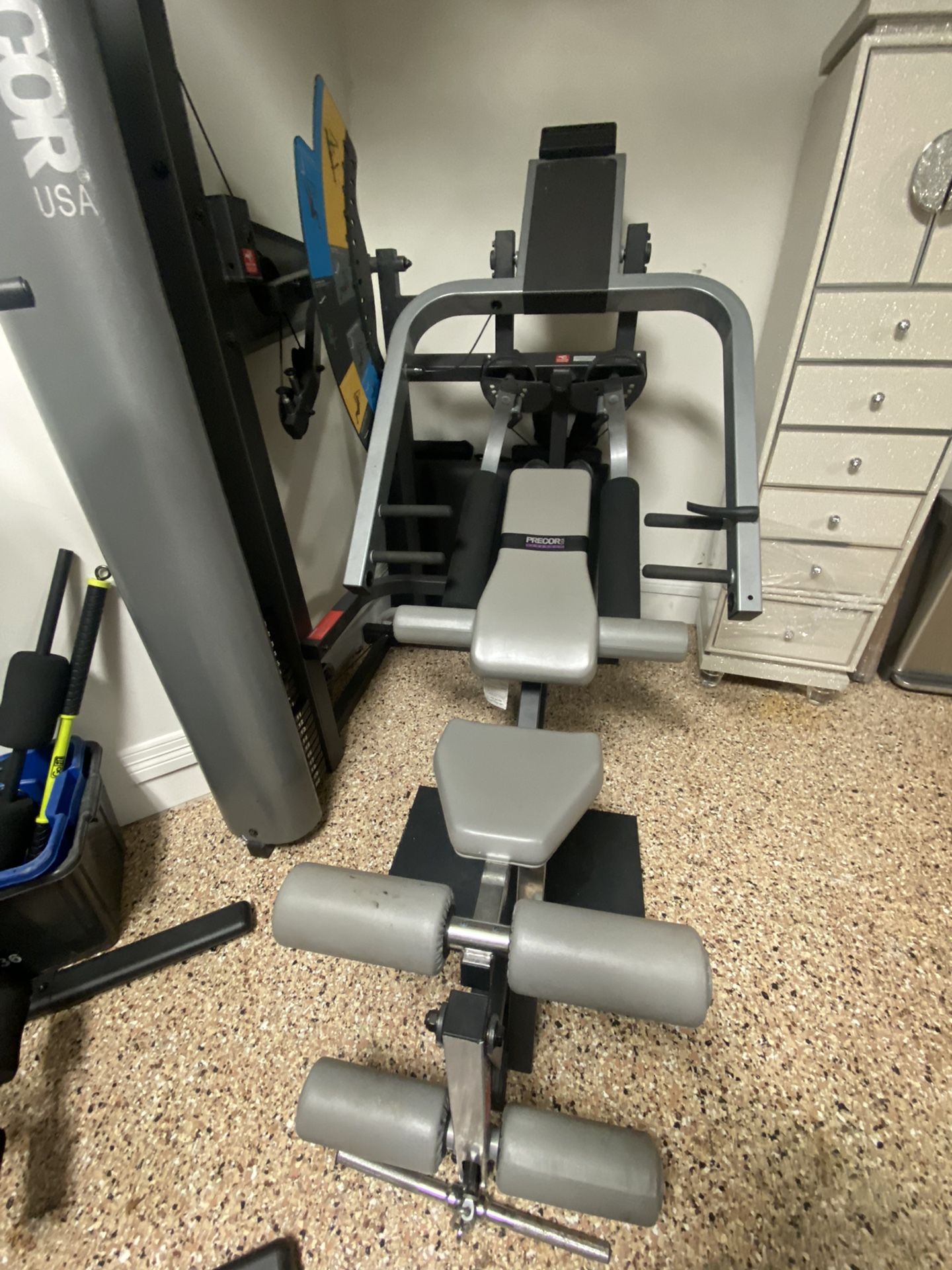 Precor 3.21 home gym sale
