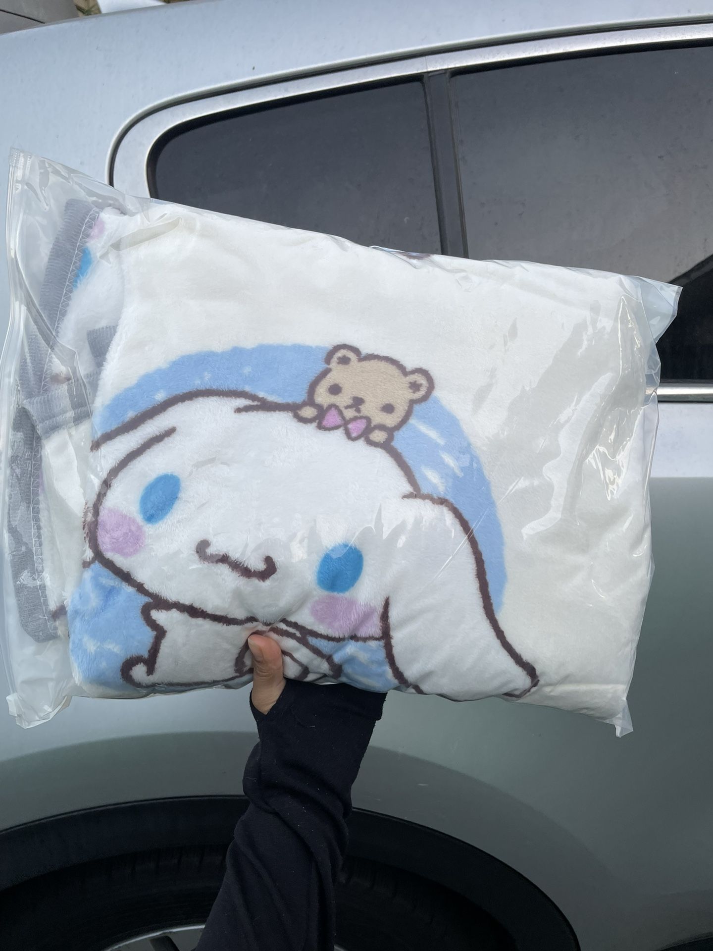 Large Cinnamoroll Soft Plush Blanket