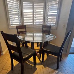 Dining Table With 4 Chairs 