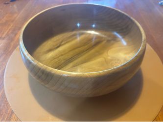 Myrtle wood bowl