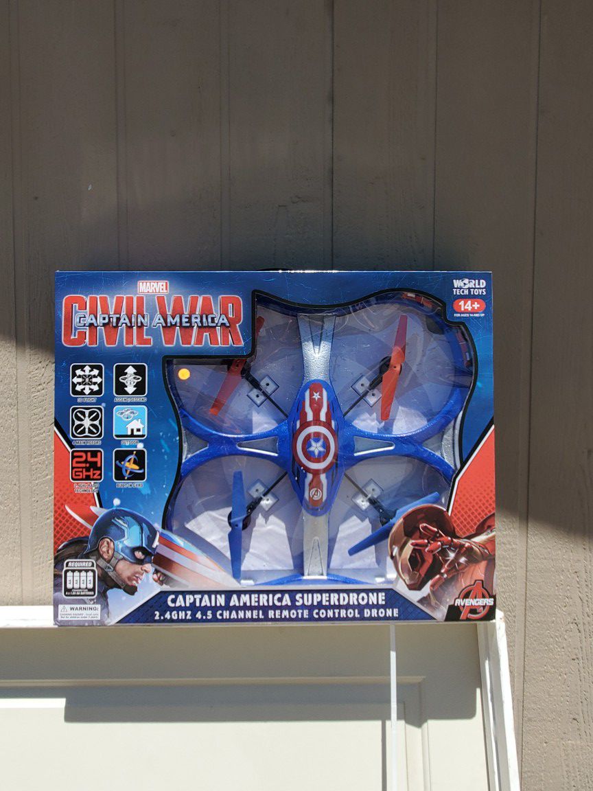 Marvel captain America giant drone