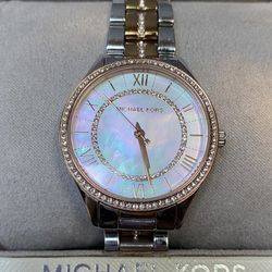 Pre-loved Mini Lauryn Pavé Two-Tone Watch