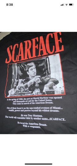 New SCARFACE T-Shirt Mens M Al Pacino black