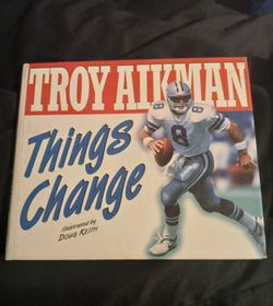 Troy Aikman Things Change book