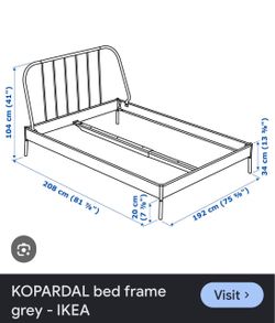 Ikea bed frame- queen