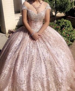 Quince Dress - Rose gold for Sale in Dallas, TX - OfferUp Quince Dress - Rose gold for Sale in Dallas, TX - OfferUp