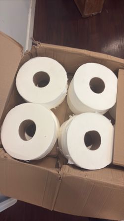 Jumbo toilet paper rolls