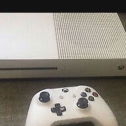 Microsoft Xbox One S 1TB White Console W/ Controller and Cables