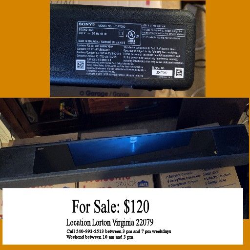 Sony Sound Bar