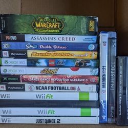  Video Game Lot