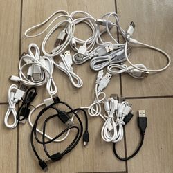 Lot of 20 USB-A to USB Micro Cables