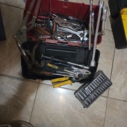 Tool Box With Some Tools