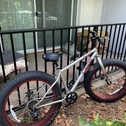 Fat tire Mongoose bicycle