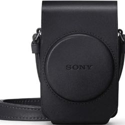 Sony LCSRXG/B Soft Carrying Case (Black), compact
